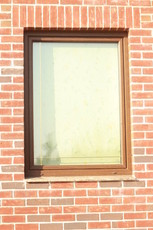 Пластиковое окно Rehau Euro 70 с одним открыванием - 60x100 см. (ШxВ). Горишние Плавни